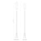 Z-Lite Leland Outdoor Post Mounted Fixture, 1-Light, 10 In.W x 117.75 In.H, Sand Black/Sand Blast 5005PHB-519P-BK-LED - alternate 2